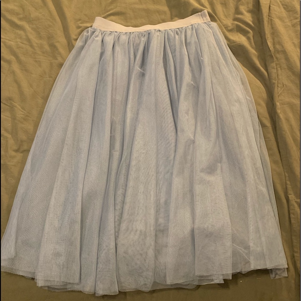 Carrie Bradshaw inspired skirt in blue